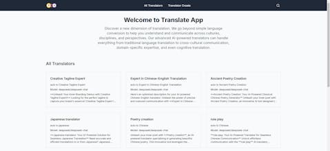Translate App gallery image