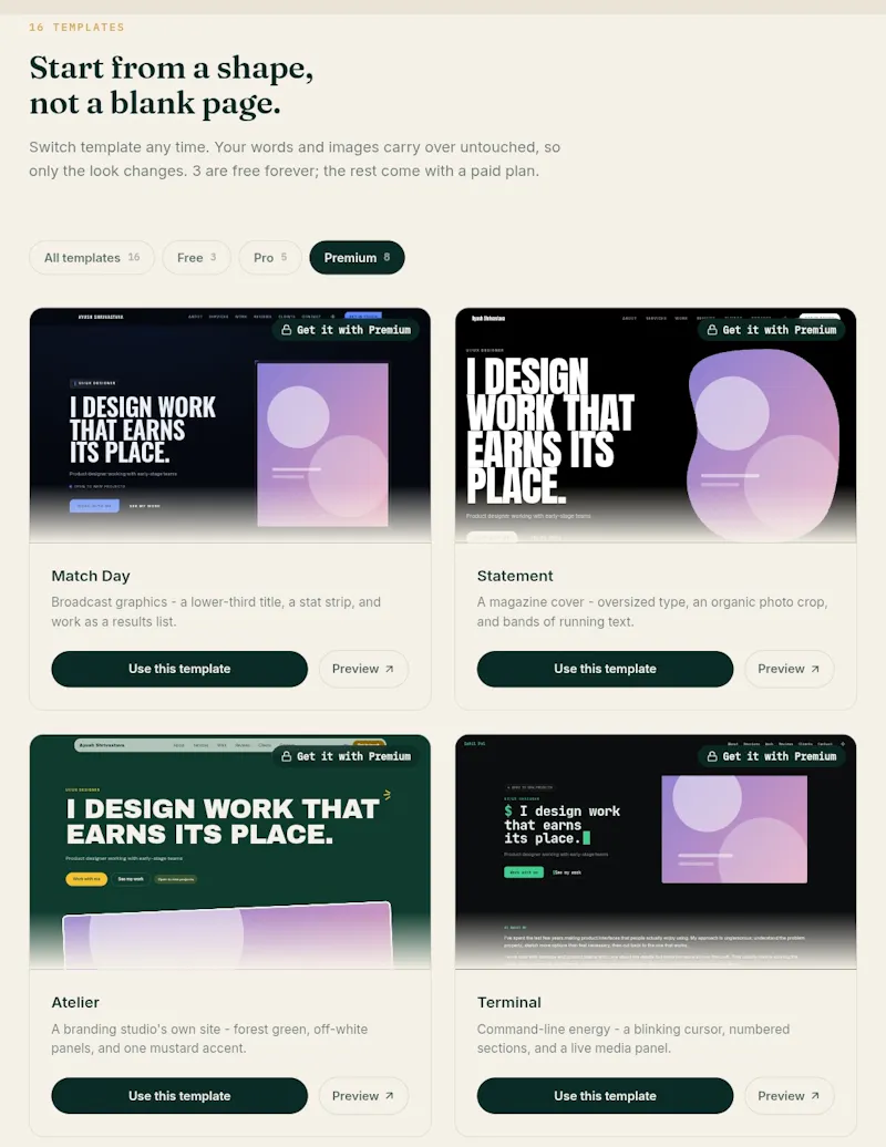 SiteOfMe screenshot 5