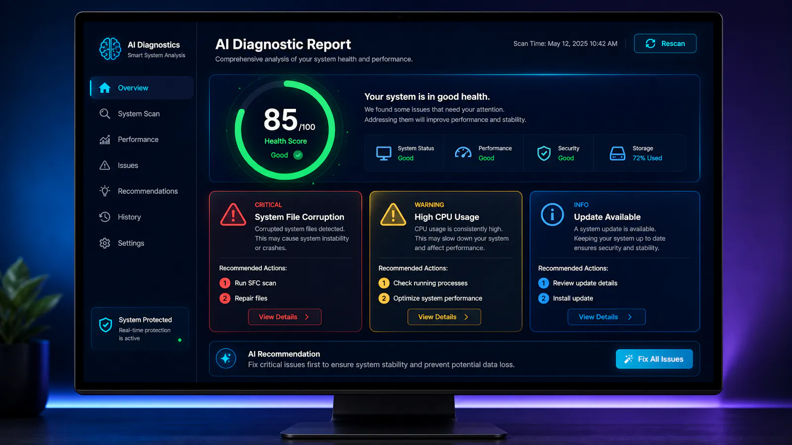 PC Diagnostic Analyzer screenshot 3