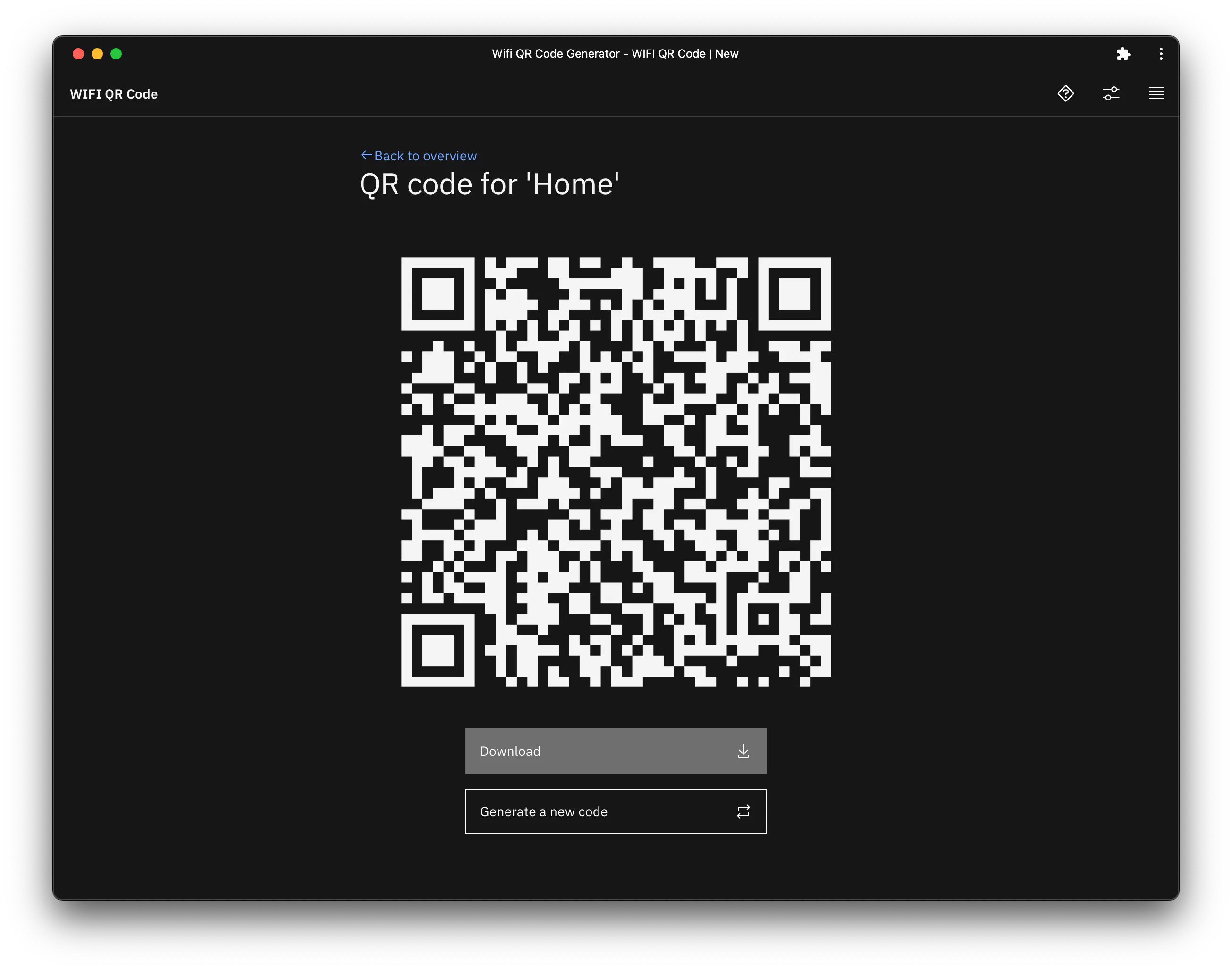 Wifi QR Code gallery image