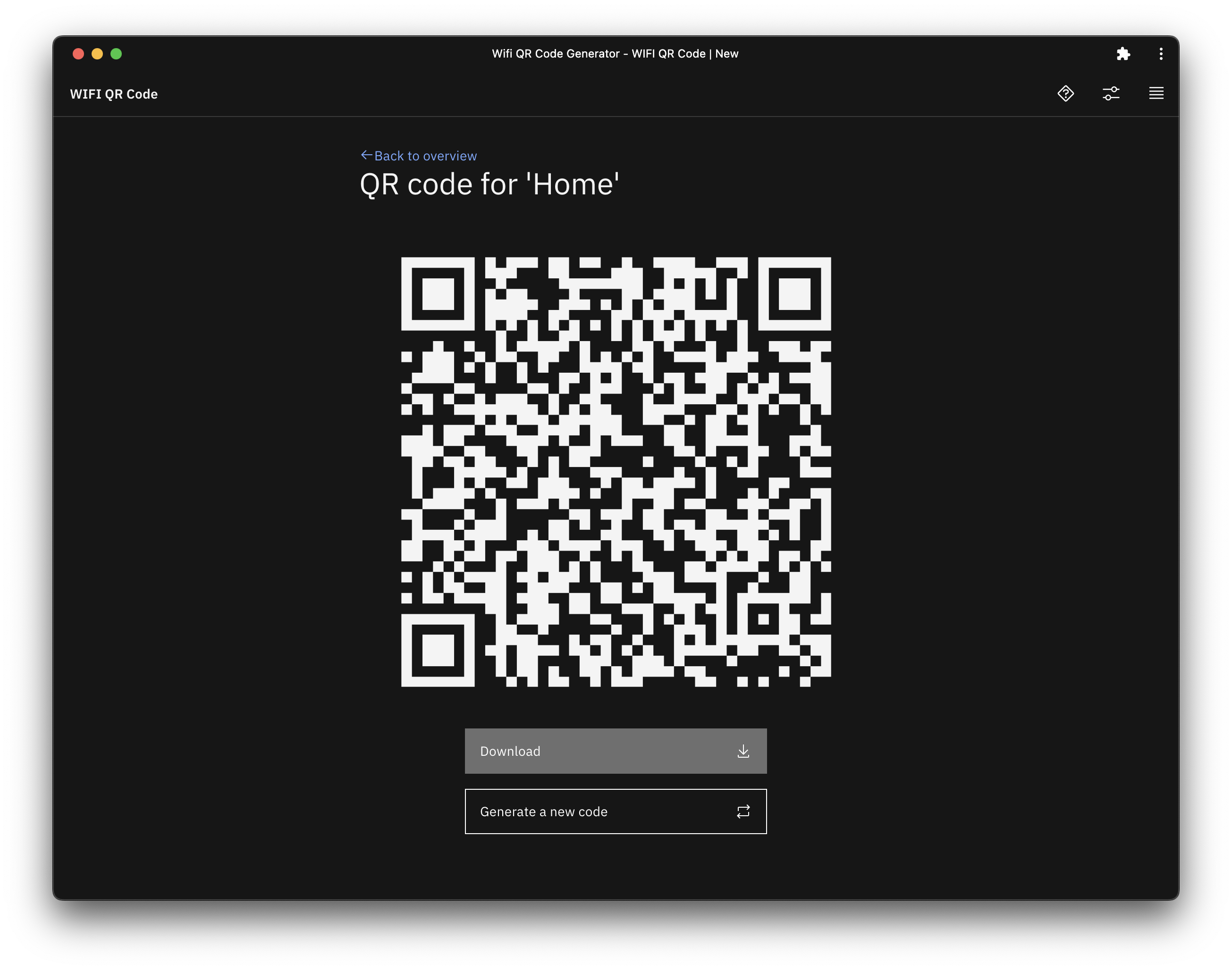 WiFi QR kodu medya 3