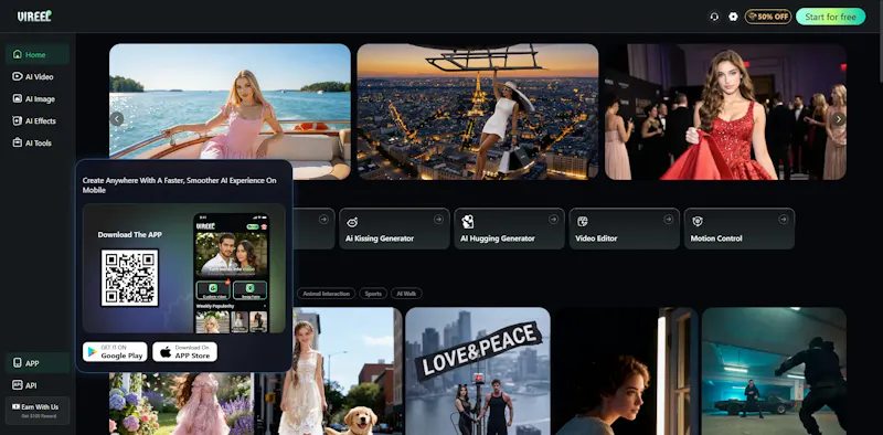 Vireel AI screenshot 2