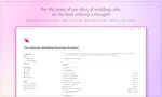 The Ultimate Wedding Planning Template image