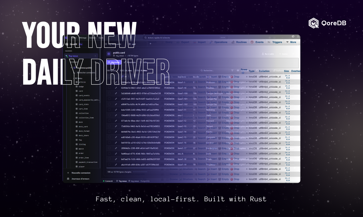 QoreDB gallery image