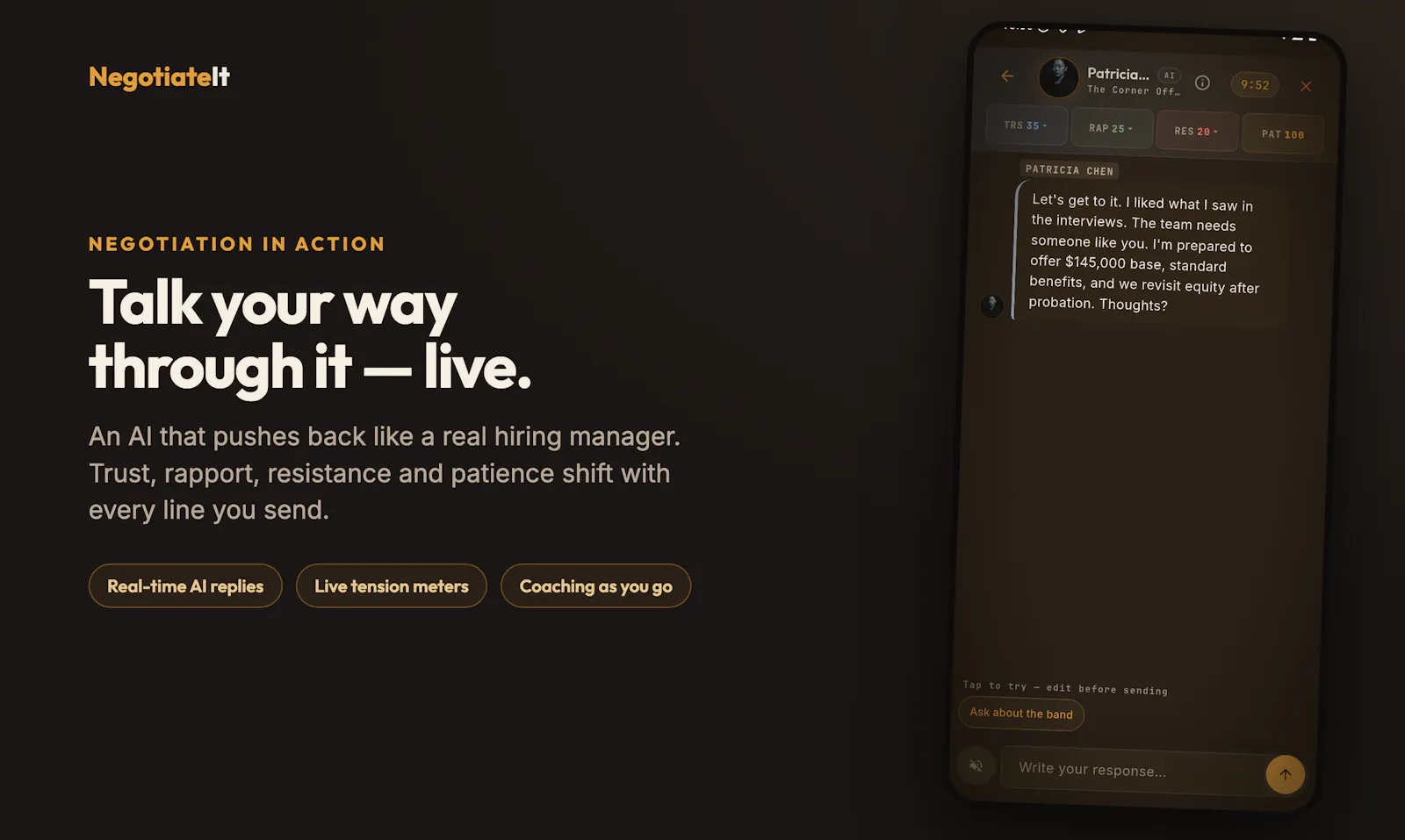 NegotiateIt screenshot 4