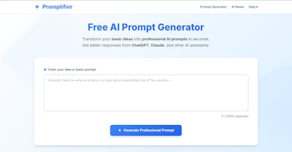 Promplifier release gallery image
