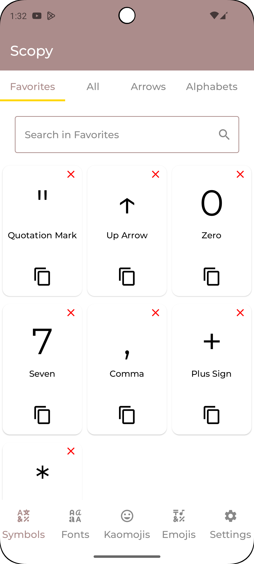 Scopy: Symbols, Fonts & Kaomojis gallery image