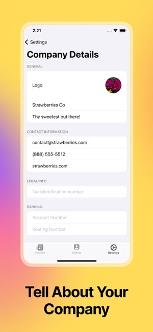 Invoices - Create and Manage gallery image