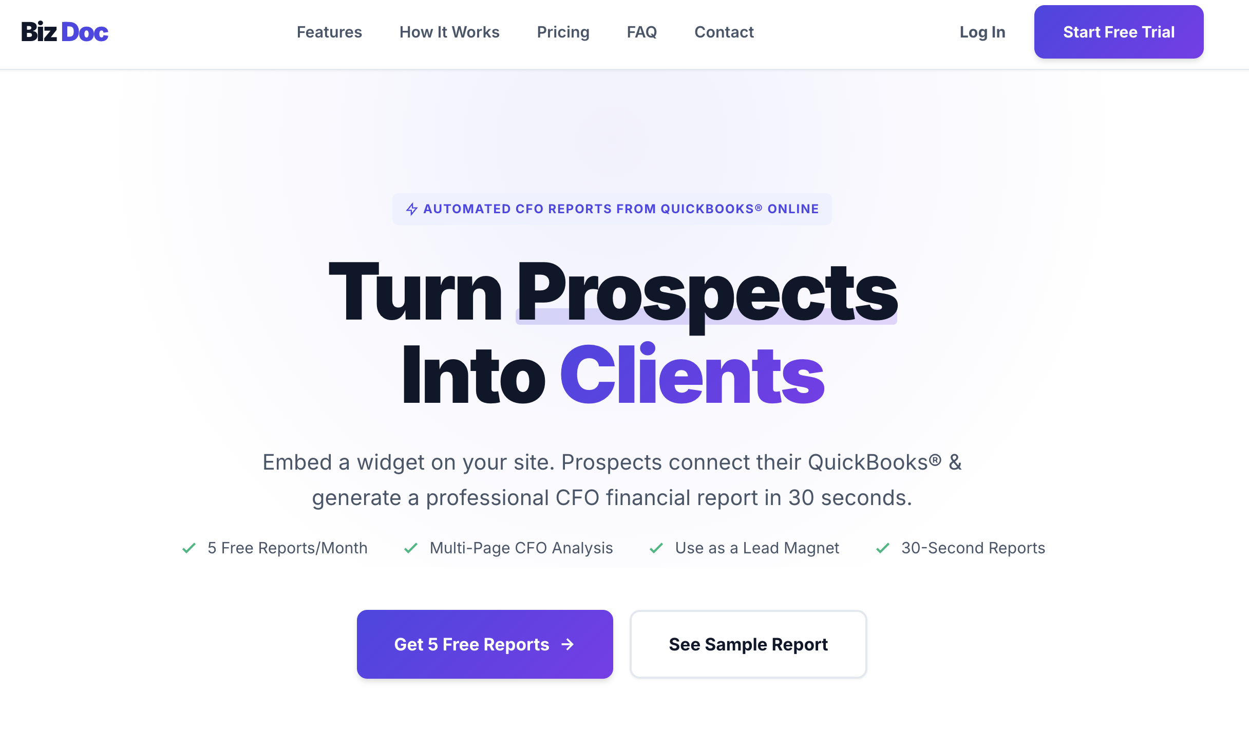 BizDoc.io - Main product screenshot demonstrating key features and user interface