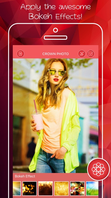 Flower Crown Image Editor | iOS gallery image