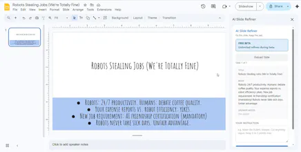 Google Slides AI Plugin gallery image