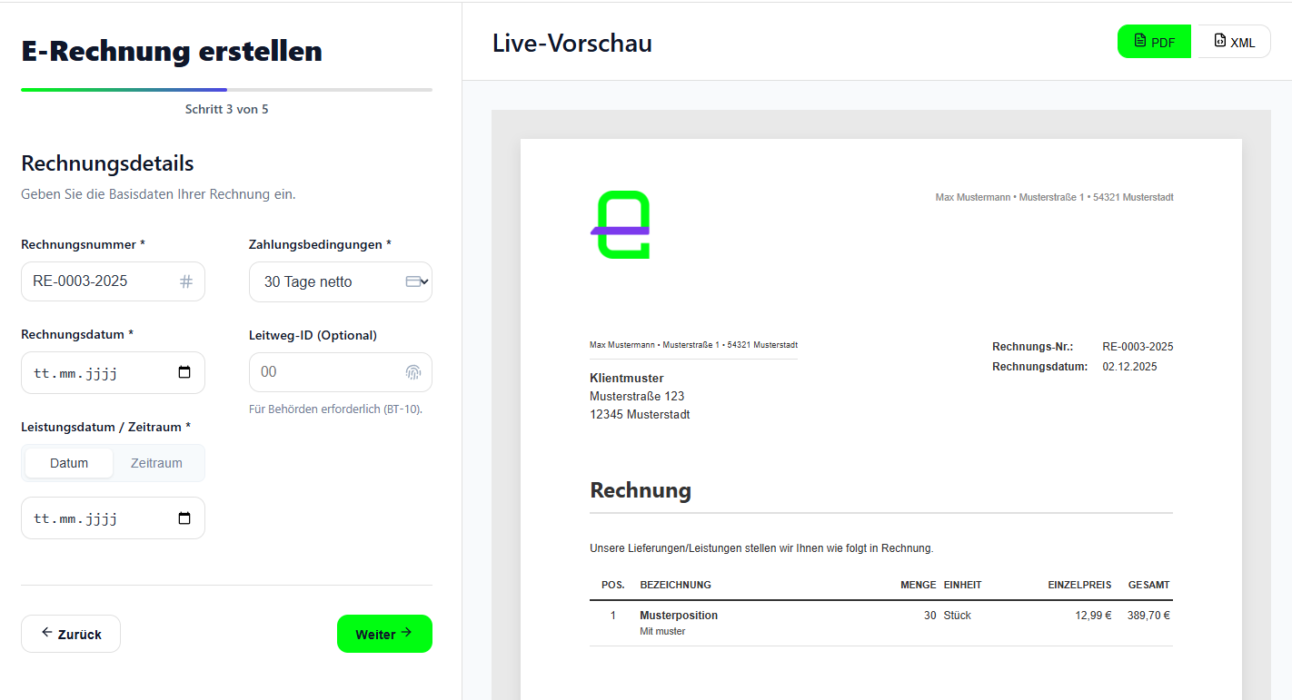 Kostenlose-Erechnung.de - Screenshot 2 showing product features and functionality