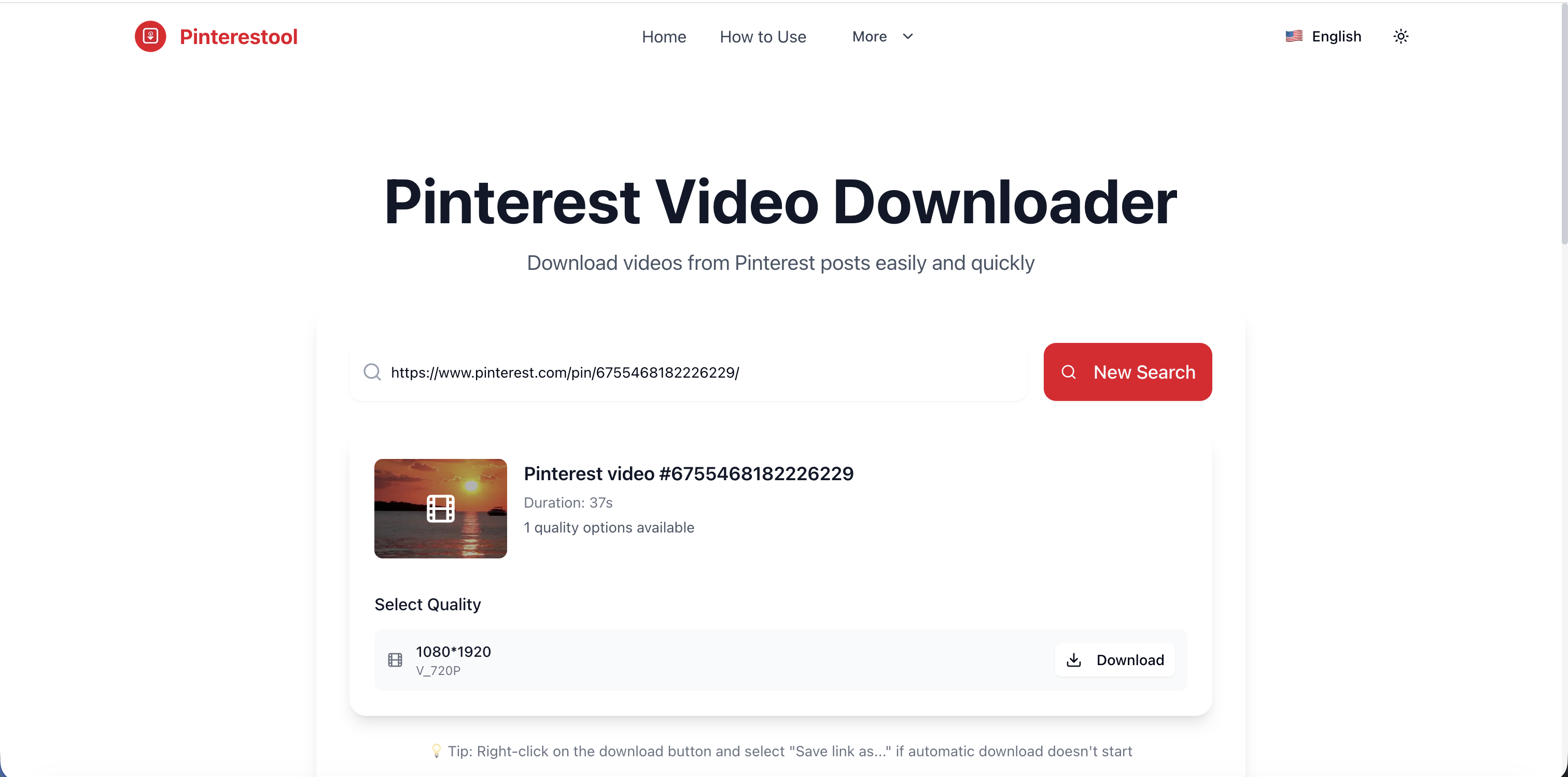 Pinterest Video Downloader gallery image
