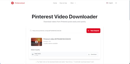 Pinterest Video Downloader gallery image