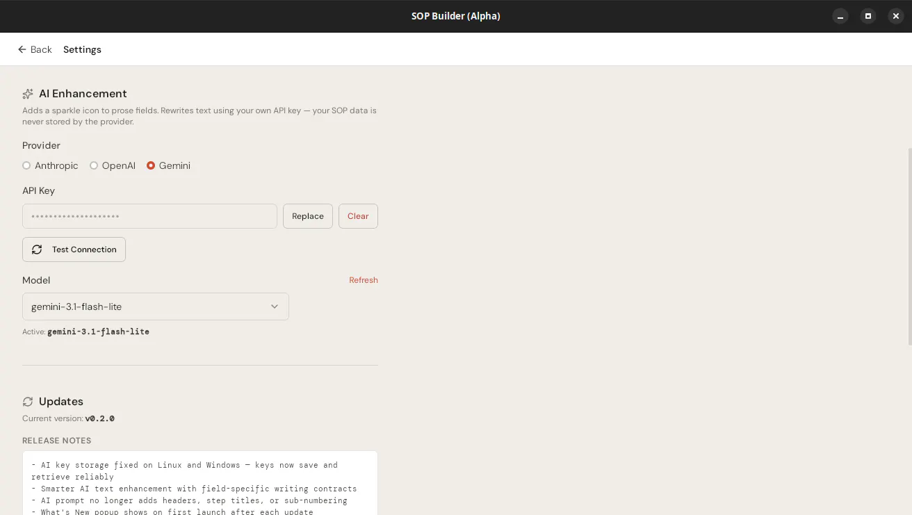 SOP Builder  gallery image