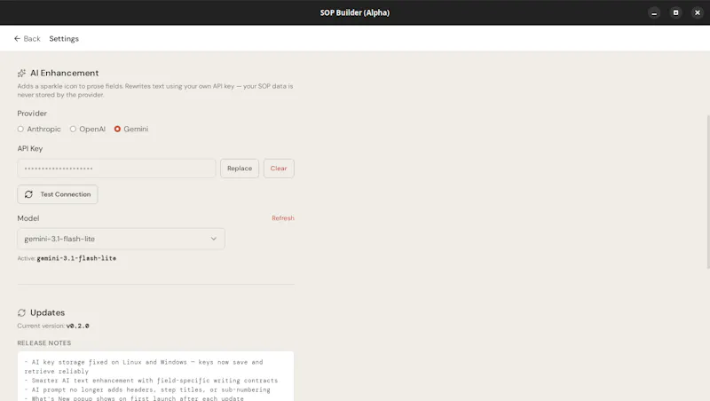 SOP Builder  screenshot 4