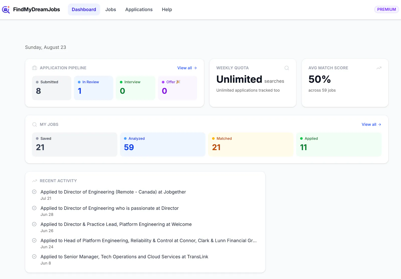 FindMyDreamJobs screenshot 2
