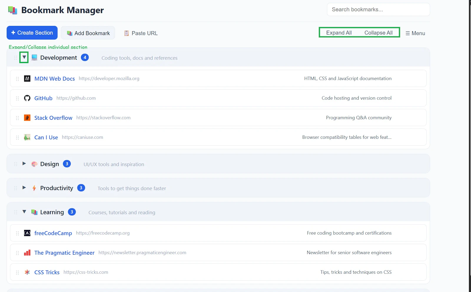 Squirrel - Bookmark Manager screenshot 5