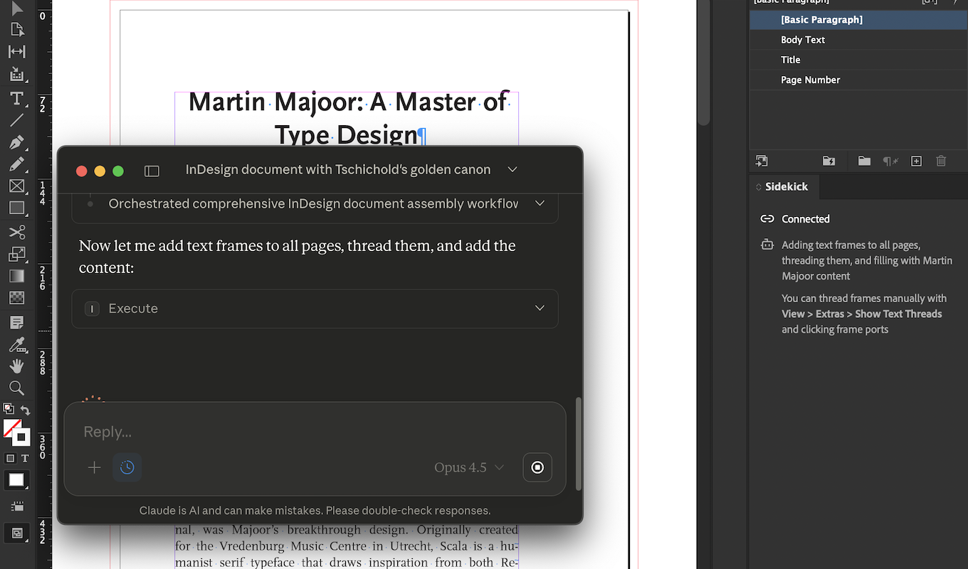 Sidekick for InDesign gallery image