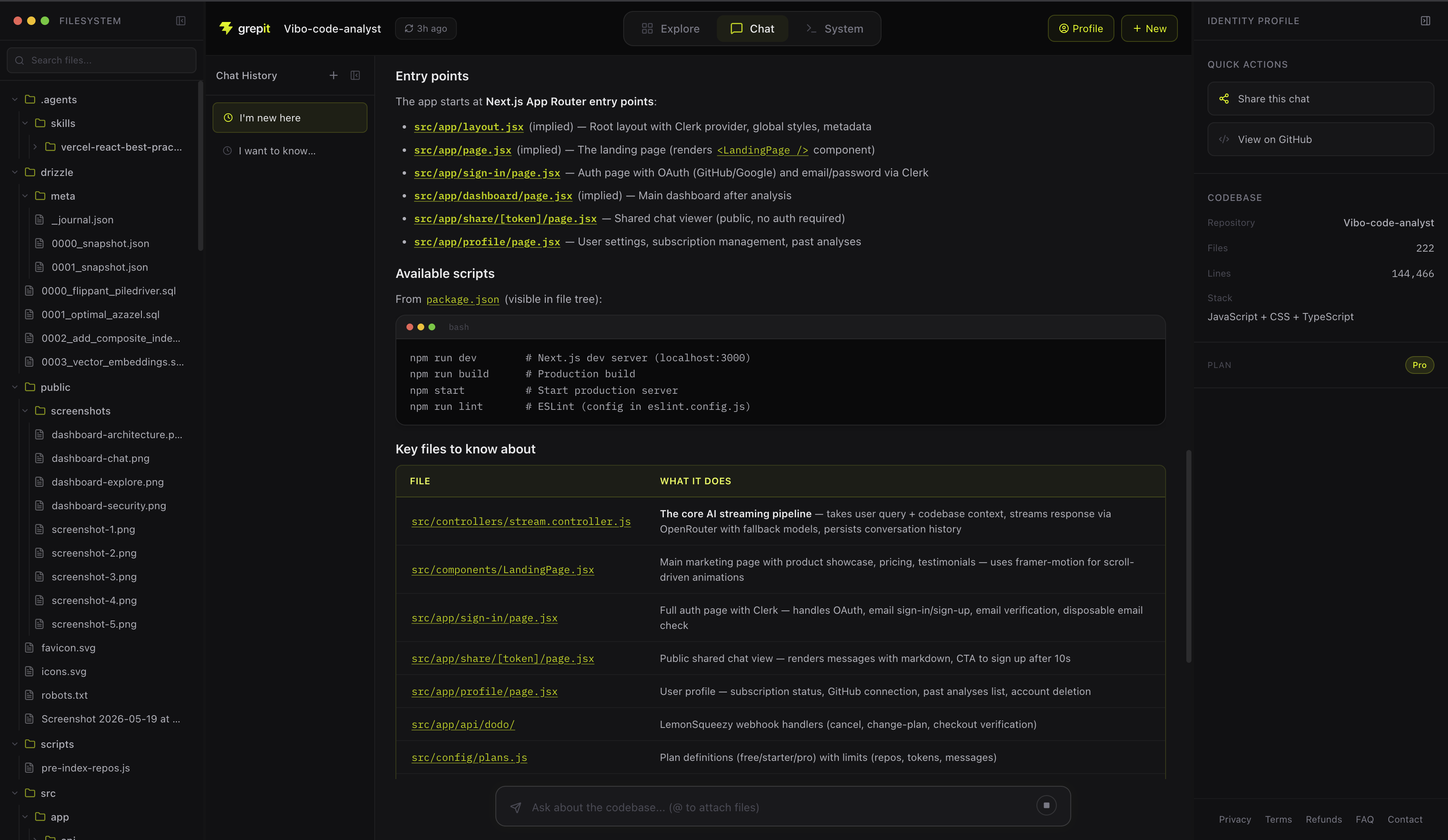 grepit — Understand Any Codebase gallery image