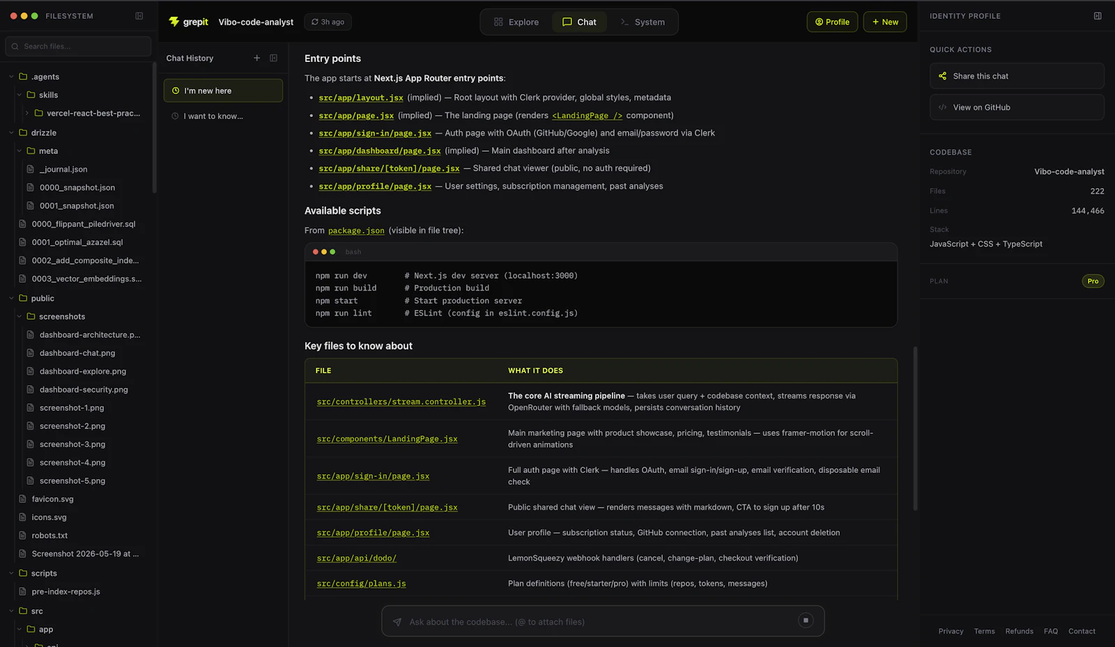 grepit — Understand Any Codebase screenshot 3