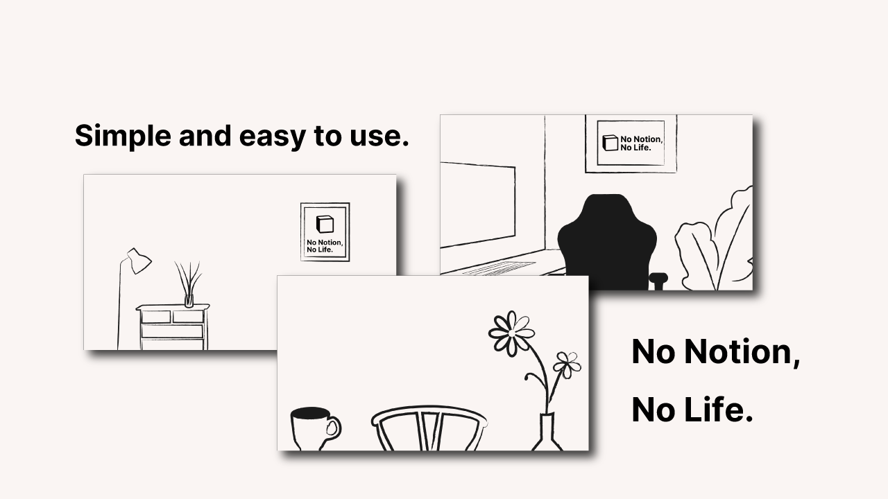 Notion Virtual Backgrounds Pack gallery image