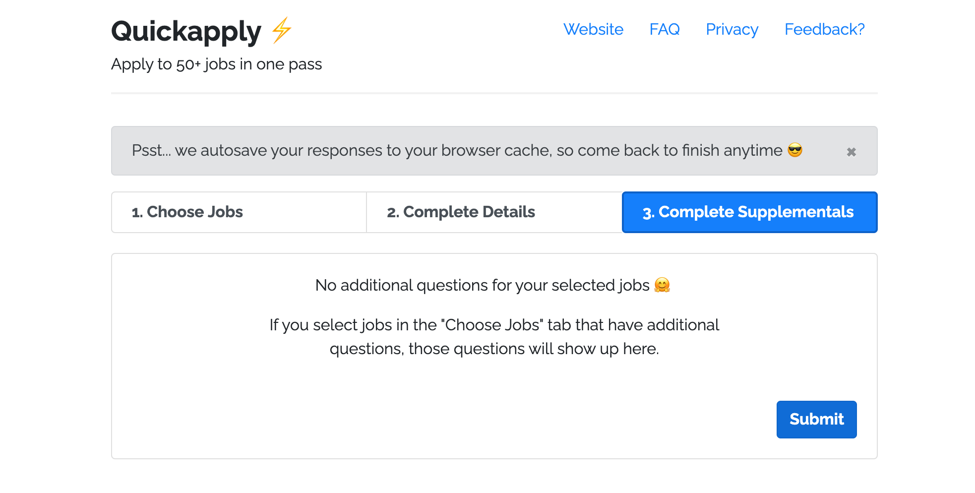 Quickapply gallery image