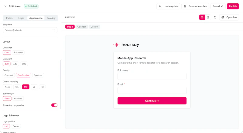 Hearsay.to screenshot 2