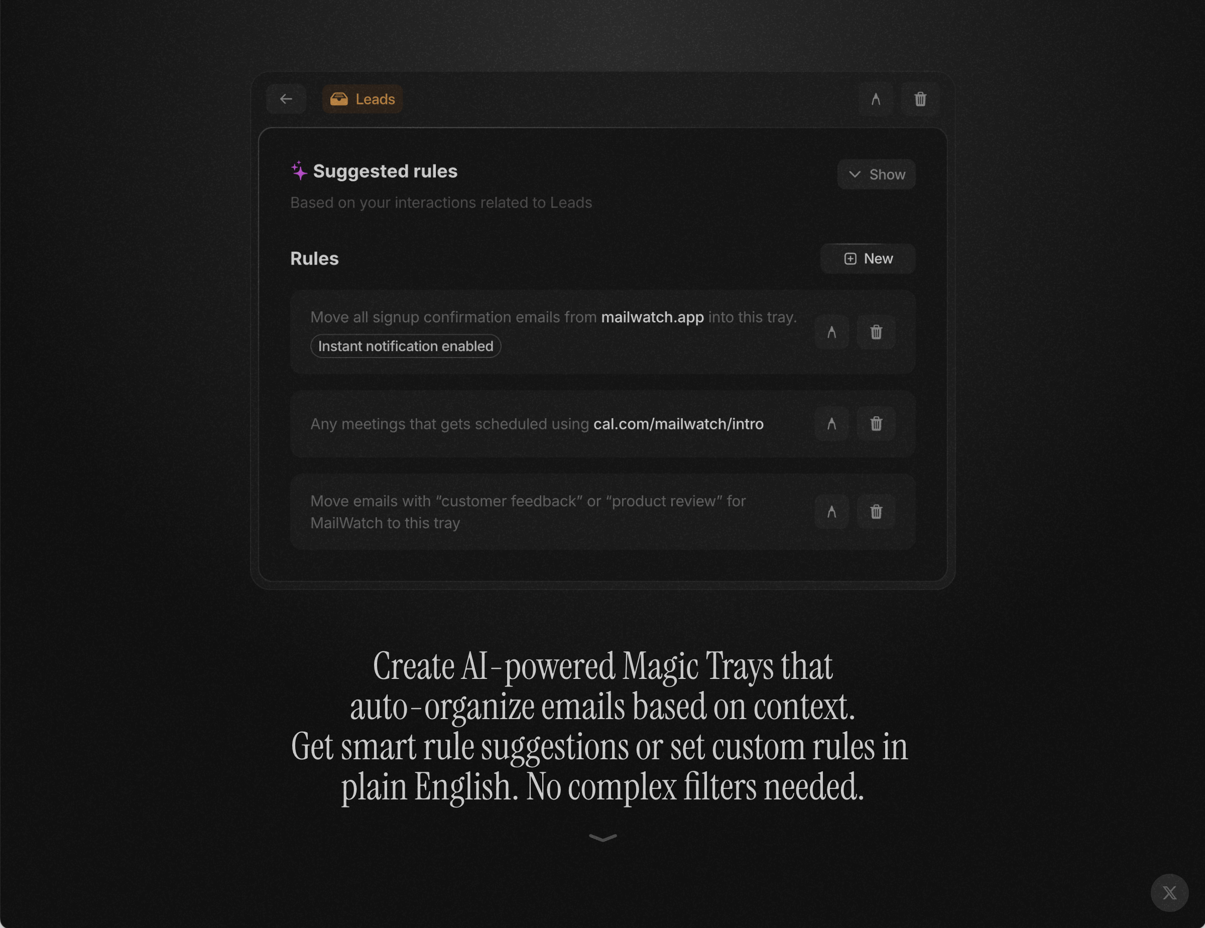 Postwatch - Een elite en krachtige e -mailervaring, gebouwd voor efficiëntie. media 3