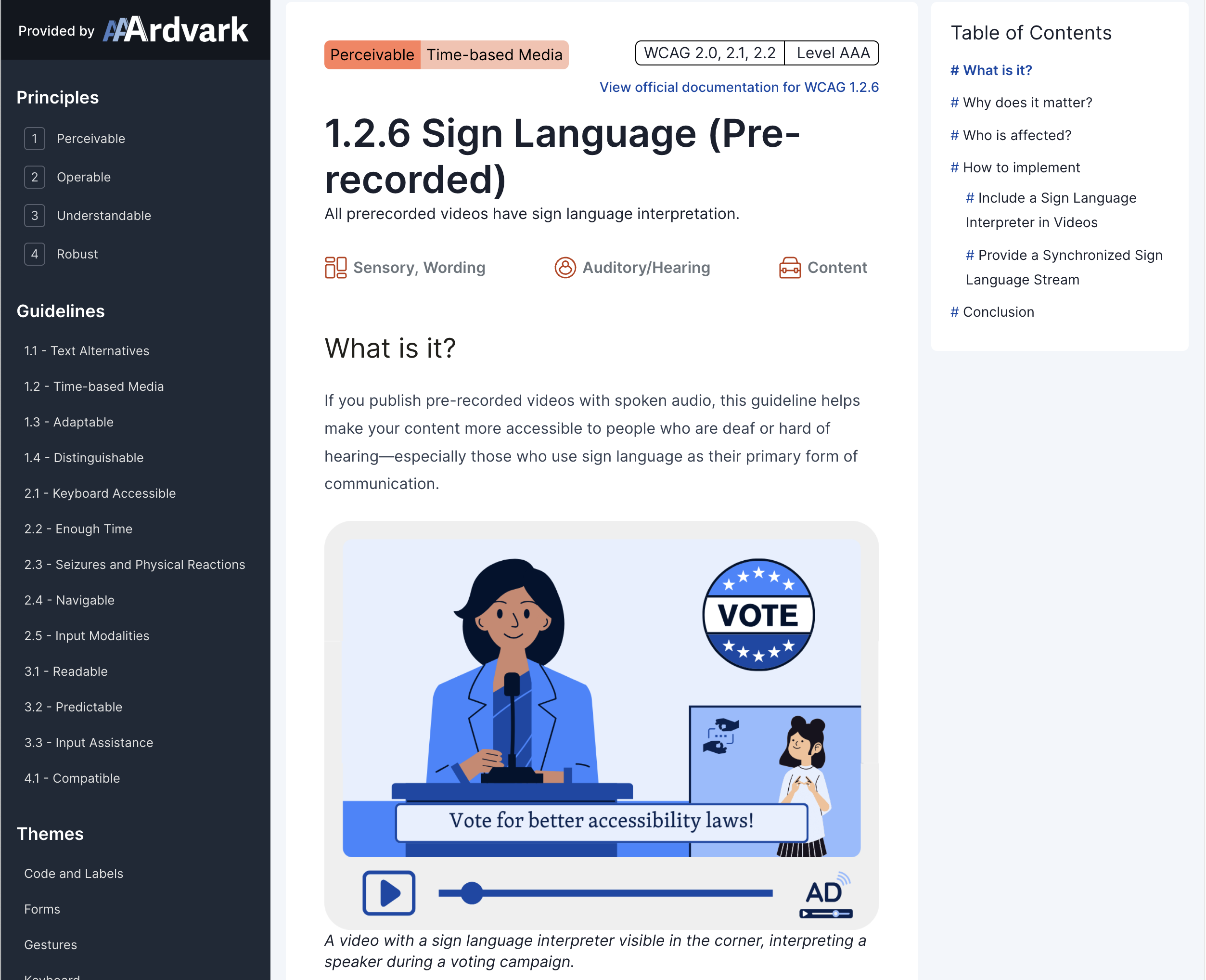 WCAG in Plain English - Web content accessibility guidelines made easy by AAArdvark media 4