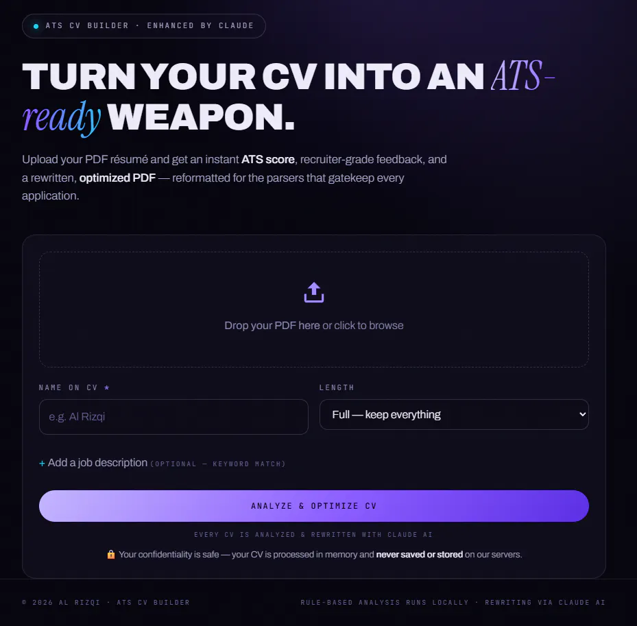 AI CV Optimizer gallery image