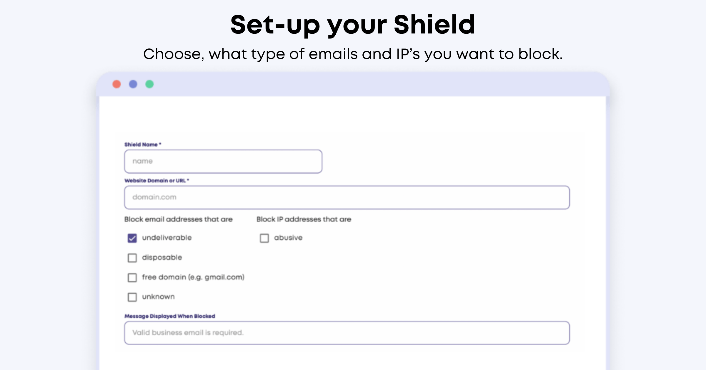 バウンサーシールド - 悪いメールに対するリアルタイムのフォーム保護メディア10