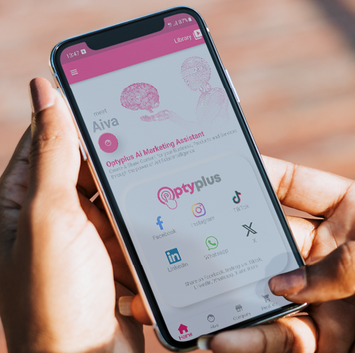 AIVA - OPTYPLUS Social Media Assistent