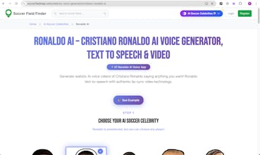 Soccer Field Finder + AI Voices gallery image