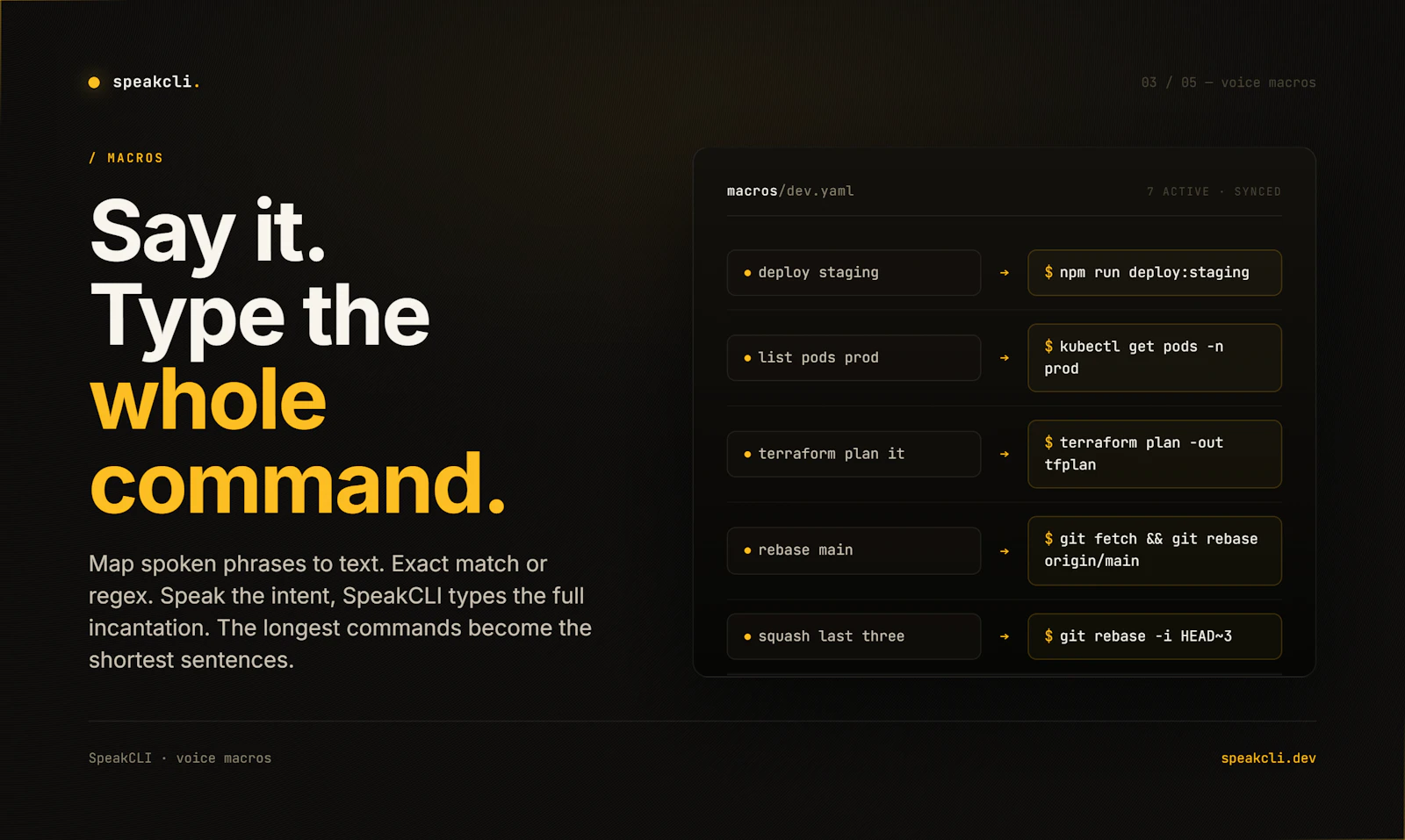 SpeakCLI screenshot 4
