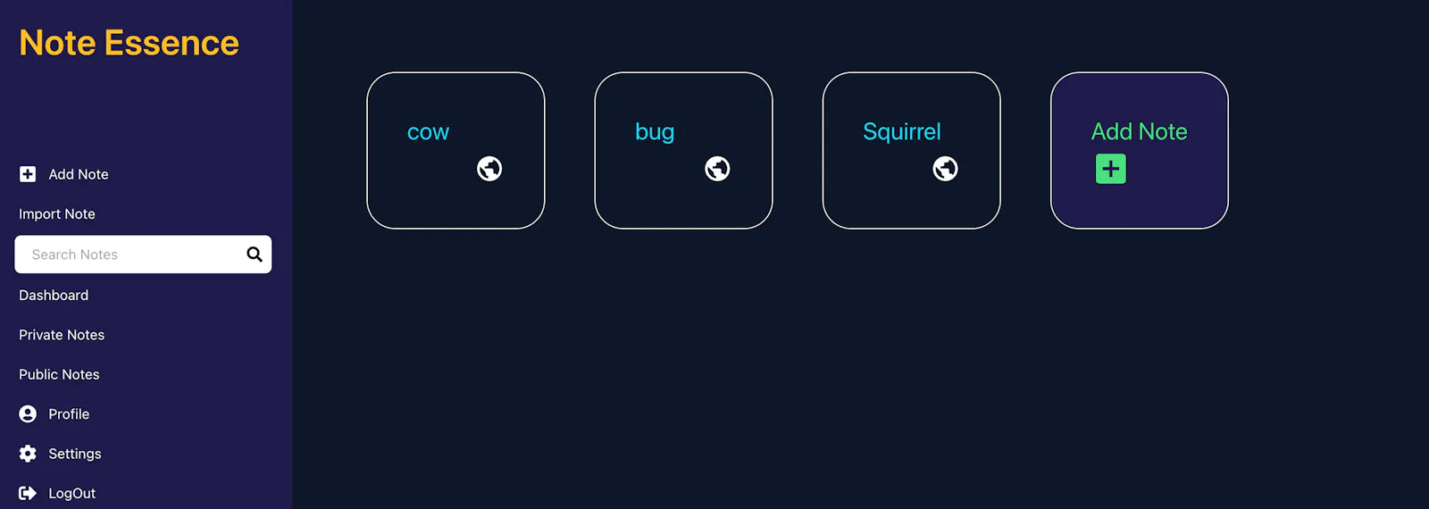 Note Essence screenshot 1