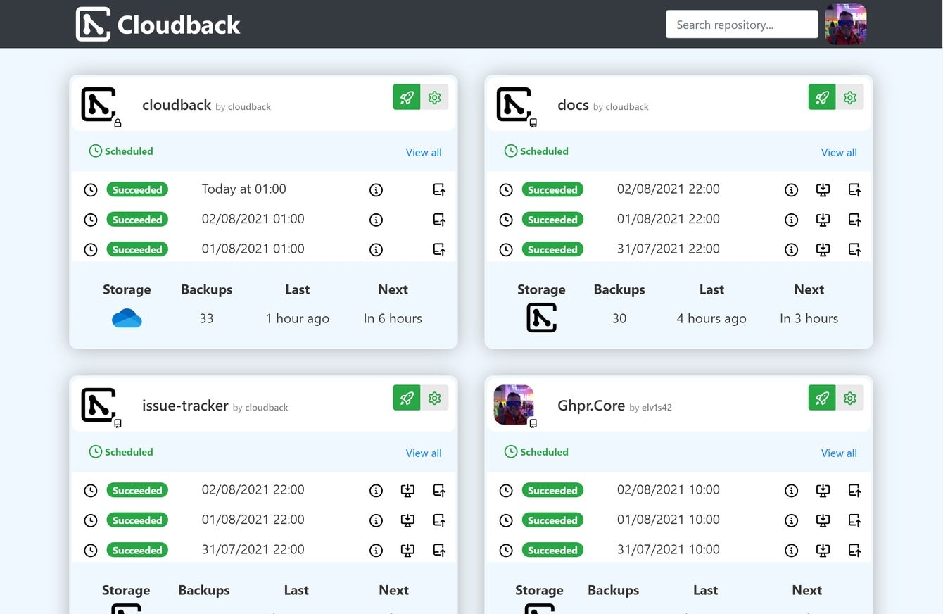 Cloudback gallery image