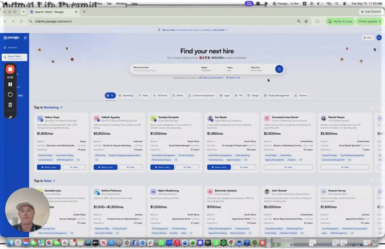 Pavago screenshot 1 (video preview)