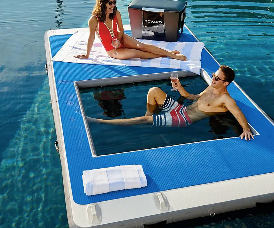 FLOATING DOCK WITH HAMMOCK gallery image