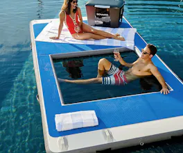 FLOATING DOCK WITH HAMMOCK gallery image
