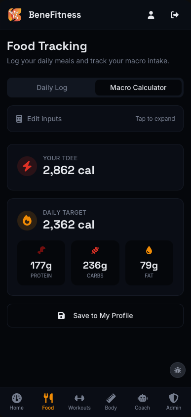 Benefitness gallery image