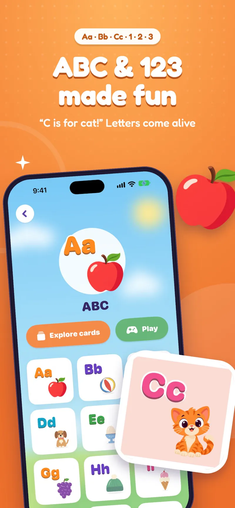 Kids Flashcards Learning Games screenshot 2