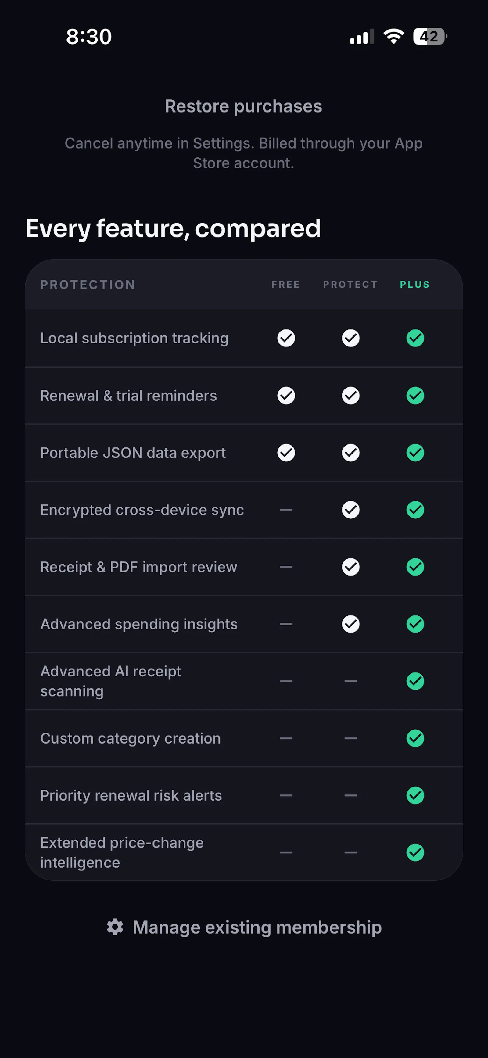SubWise : Subscription Tracker screenshot 8