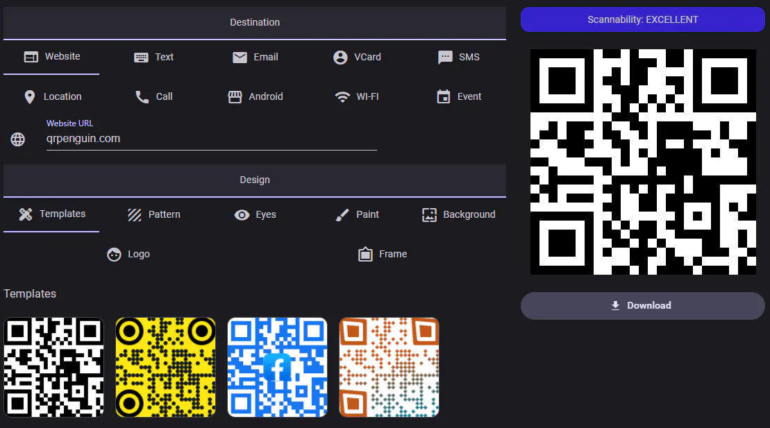QR Penguin gallery image