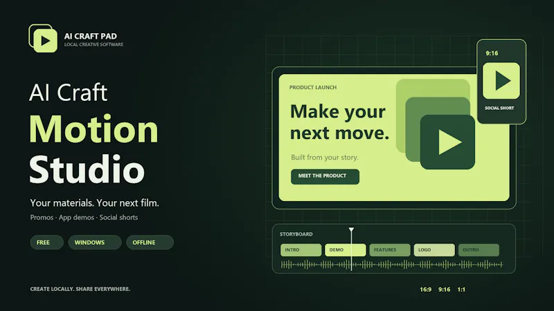 AI Craft Motion Studio screenshot 1