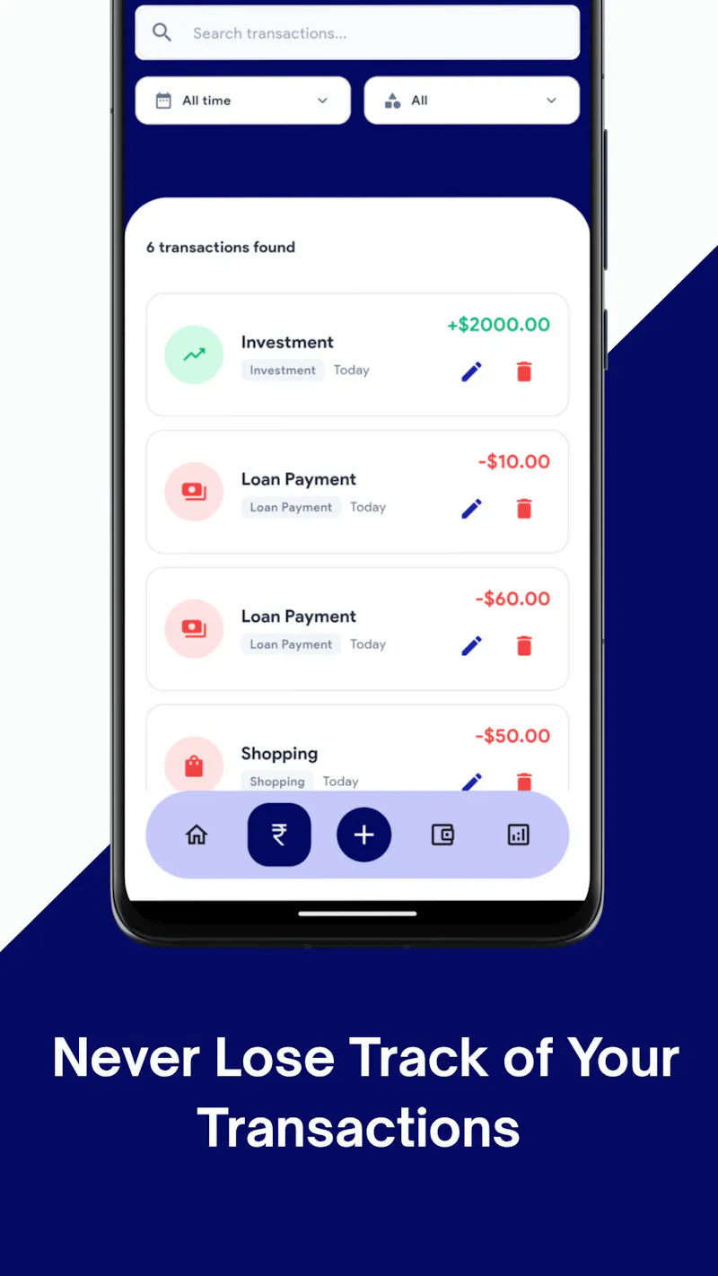 Money Expense Tracker & Budget screenshot 2