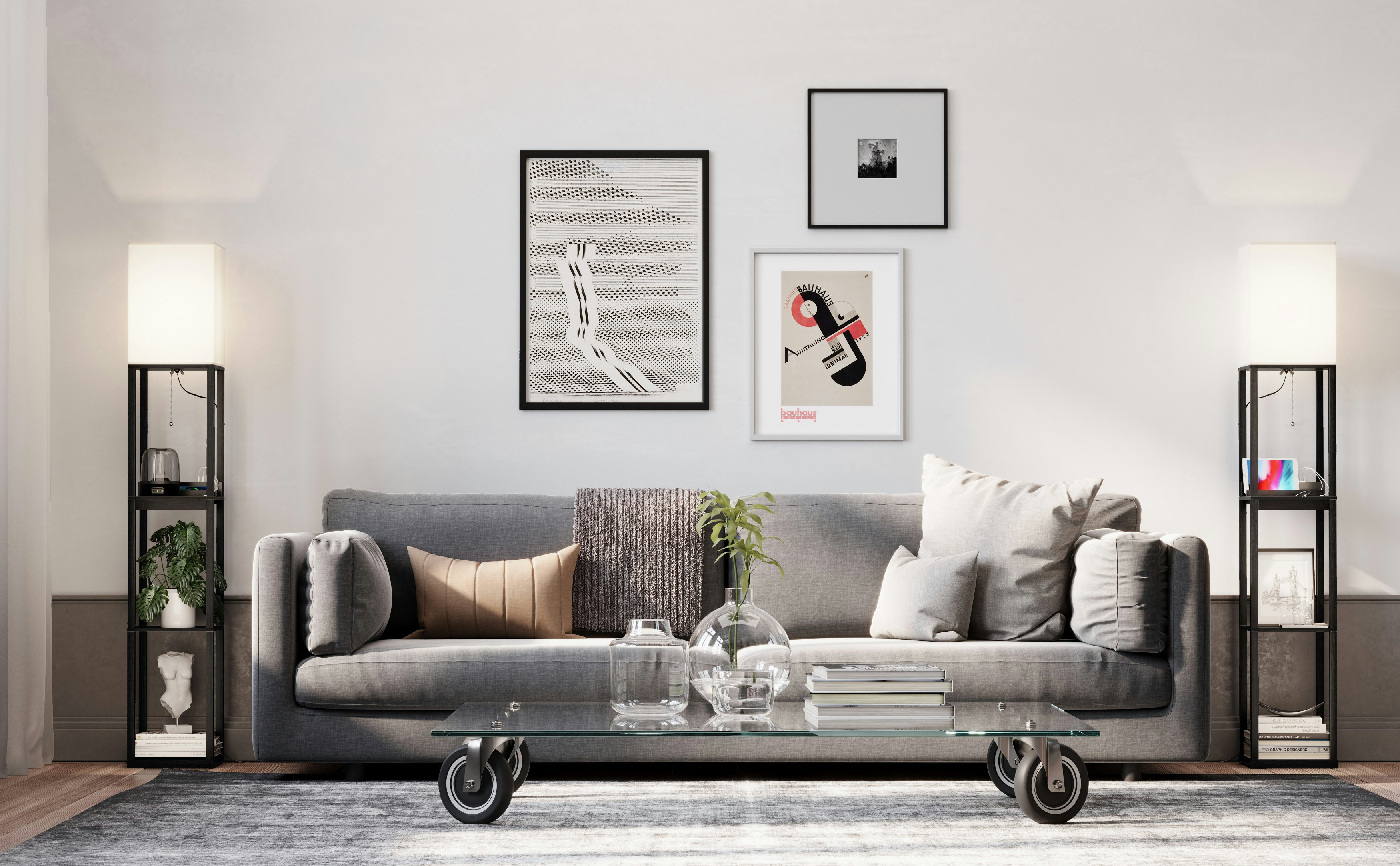Sunmory Shelf Floor Lamp gallery image