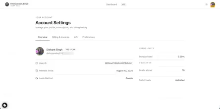 FCE - Temporary and disposable email gallery image