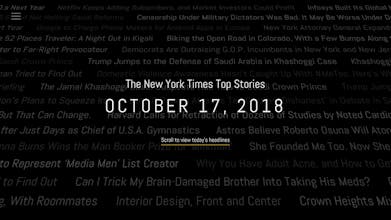 The New York Times Top Stories gallery image