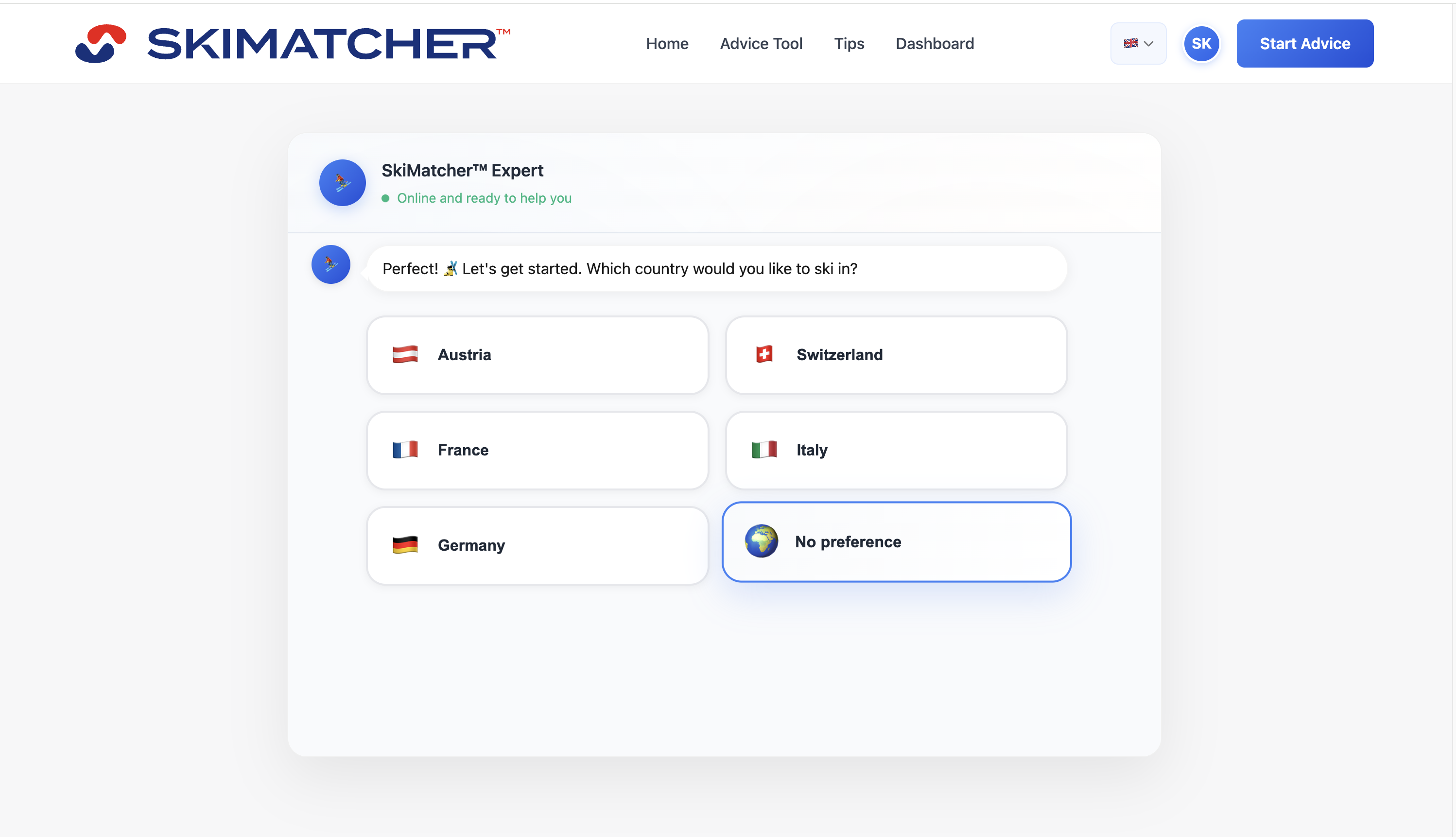 SkiMatcher gallery image